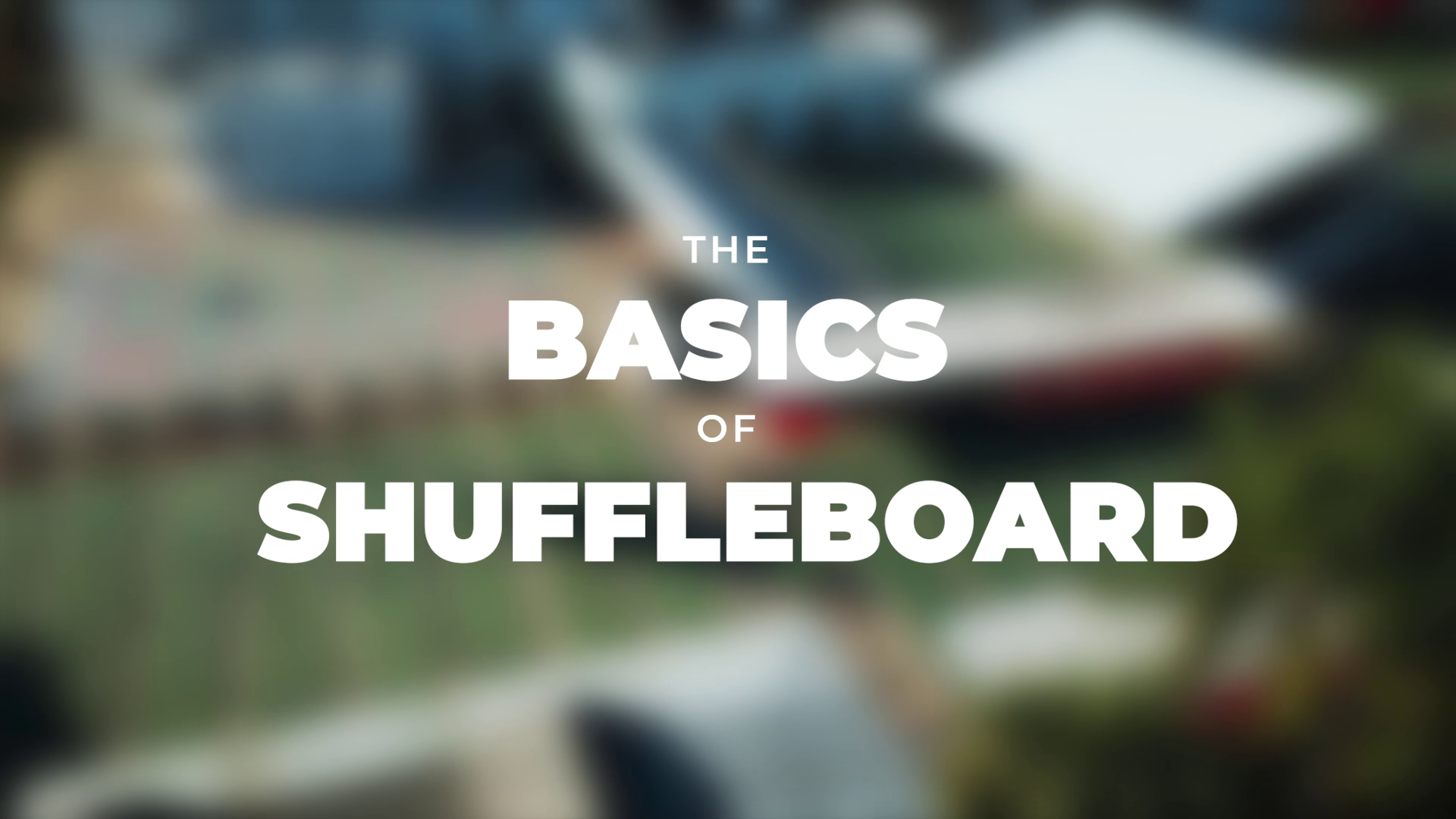 How to play Shuffleboard – The Video